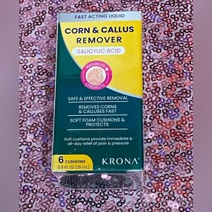 Corn & Callus Remover with Salicylic Acid - Yellow and Green